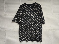 VTG Y2K Rogue Status Rob Dyrdek Gun Show Machine Gun All Over Print T-Shirt XL