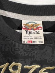 Avirex Classics Golden Eagle Tee 1975 AOP Streetwear Hip Hop Men’s Sz XL T Shirt
