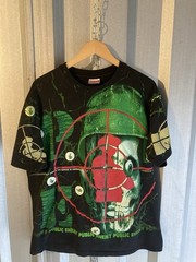 Vintage 90s Public Enemy AOP Rap Rock Band Tee Xl Rare