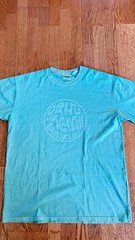NWT MV SPORT OAHU HAWAII T SHIRT XL BARBADOS BLUE PIGMENT DYED SURF GRAPHIC TEE