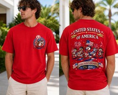 Buc-ees 250th Anniversary America, 250th years of Freedom – All Over Shirt