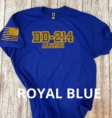 DD-214 Alumni Military T-shirt. Perfect For Military Veteran 823