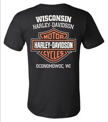 Harley-Davidson Men’s Distressed Shady Skull Short Sleeve T-Shirt, Solid Black