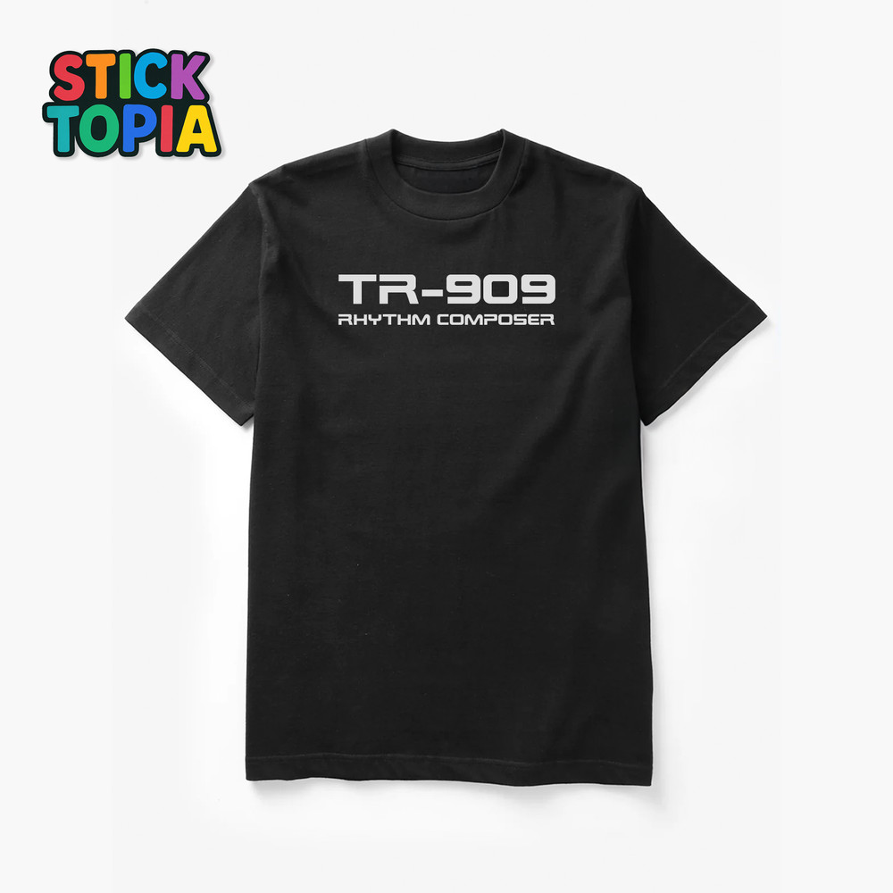 Roland TR-909 Rhythm Composer T-Shirt | Classic Drum Machine Music Producer Tee