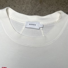 Rhude New Money Graphic Tee White Size Large SS23 Streetwear Luxury