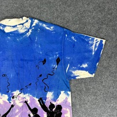 Vintage 90s Kite AOP Hand Dyed Local Color Reach For The Sky Shirt – Size Large
