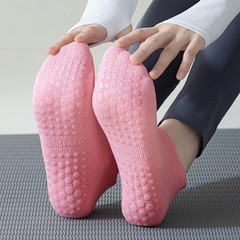 8 Pair Yoga Socks with Grip for Women No Slip Socks for Pilates,Barre,Dance,Yoga