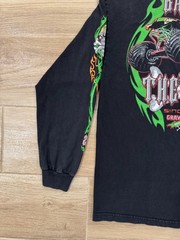 Vintage Grave Digger Race Team T-Shirt XL Men’s Monster Truck Y2K Grunge Skull