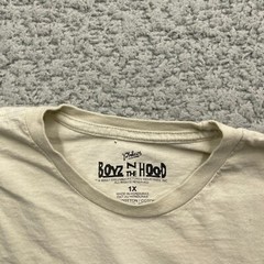 Boyz N The Hood Graphic Shirt Mens Large Beige Tan Short Sleeve Retro Movie LA