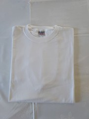 T Shirt By Pluma, White, Size XL, short Sleeve, 100% Cotton, New,