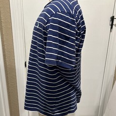 Mens XLTG Polo Ralph Lauren Plain Striped T/Tee Shirt Crewneck Short Sleeve