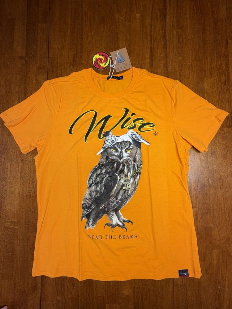 Wise Owl – Bear The Beams Men’s XL T Shirt New With Tags