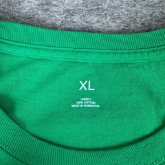 Apple Store T-Shirt Tee Cotton Green Adult XL
