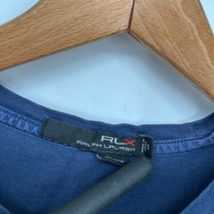 RLX Ralph Lauren Shirt Mens Small Blue Short Sleeve Pocket Tee Crew Neck
