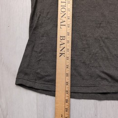 KUHL Superair T Shirt Mens Medium Charcoal Gray Tapered Fit Short Sleeve
