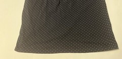 denim flower ricky singh t shirt Navy Blue, Red, & White Polka Dot Short Sleeve