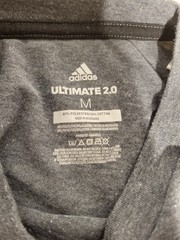Adidas Men’s Short Sleeve V Neck Ultimate 2.0 Climalite Medium