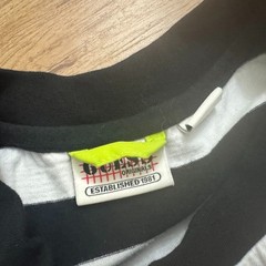 Guess X IDK Black White Striped Tshirt Size Small Asap