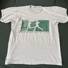 Vintage 1981 First Class Five Road Race T Shirt Russell Athletic USA Medium