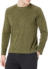 Men’s Swim Shirt UPF 50+ Long Sleeve Quick Dry Lightweight Swim Tee LARGE/X-LARG