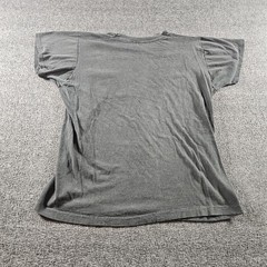 Men’s Gray Pocket T-Shirt Soft Cotton Basic Solid Tee Size Small Selvedge 70s