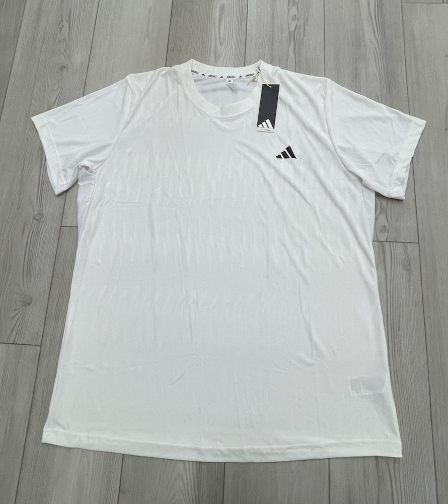 T-shirt Adidas Climacool+ Airchill Freelift JF4386 Men’s Size 2XL White