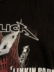 Metallica 2003 Summer Sanitarium Tour T-Shirt Vintage Y2K, Black, Size M
