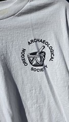Vintage Oregon Archaeological Society White Longsleeve T Shirt Adult XL