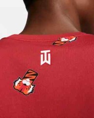 NEW Size XL Nike Tiger Woods Frank Golf Red All Over Print Crew T Shirt Tee Mens
