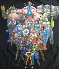 Loot Crate Gaming May 2018 Blizzard Overwatch 2nd Anniversary Men’s 3XL T-Shirt