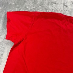 DISNEY T-Shirt Mens XXL Red Mickey Mouse Original Graphic Tee Retro Casual