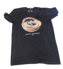 AS COLOR ARCTIC MONKEYS 2022 Concert T-Shirt Graphic Black Medium Unisex NWOT