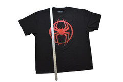 Spider-Man Across The Universe Mens Red Splatter Logo Shirt New 3XL