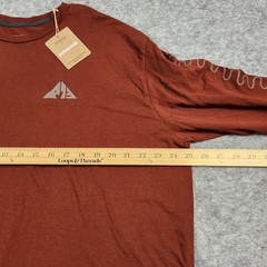 Patagonia Men’s XL Long-Sleeved Driftways Organic T-Shirt – Dried Vanilla