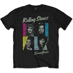 The Rolling Stones Some Girls T-Shirt Black New