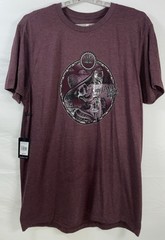 NWT Men’s Brad Paisley Moon Shine Spirit Viva La Tequila T-shirt Burgundy Large