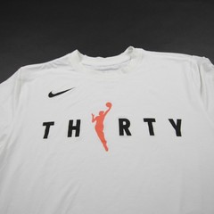 Nike NBA Authentics Nike Tee Short Sleeve Shirt Men’s White Used Multiple Sizes
