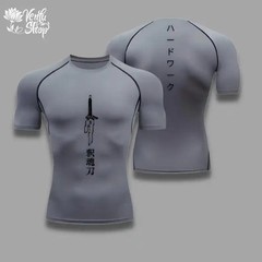 Compression Shirt Sportswear Gymwear Gym Anime Fushiguro Clothing Zenin Muscles