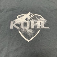 Kuhl T Shirt Mens XL Gray Wildfibre Crewneck Outdoor Short Sleeve Lightweight