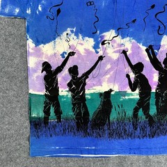 Vintage 90s Kite AOP Hand Dyed Local Color Reach For The Sky Shirt – Size Large