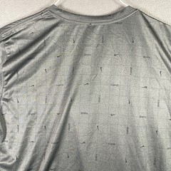 Nike Legends Graphic Anti Odor Training Shirt Adult Extra Large XL Gray Tee AOP