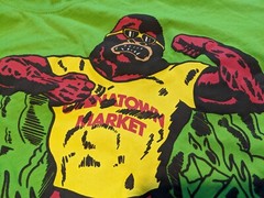 Chinatown Market Men’s Gorilla T-Shirt Green Size Medium