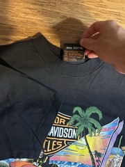 Vintage 1990s Harley Davidson The Only Way to See Florida T-Shirt Hanes Beefy