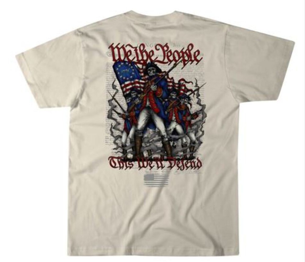 Howitzer Style Men’s T-Shirt Patriot Military Grunt MFG