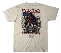 Howitzer Style Men’s T-Shirt Patriot Military Grunt MFG
