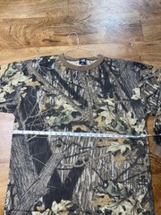 Vintage Mossy Oak Ace Sportswear Shirt Mens 2XL Break-Up Camo Made USA 90s
