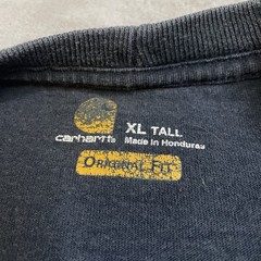 Men’s Carhartt Pocket T-Shirt Size XL Tall Navy Blue Original Fit Workwear Dad