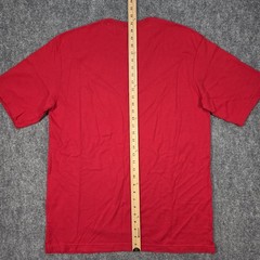 NWT Duluth Trading Co. Longtail T Mens M Relaxed T-Shirt Red Short Sleeve