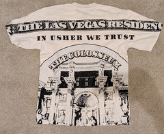 USHER United Reserve Ush Bucks One Dollar The Colosseum Graphic T-Shirt Large