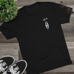 Gibson Les Paul Guitar T Shirt with Custom Iconic Inlay Logo